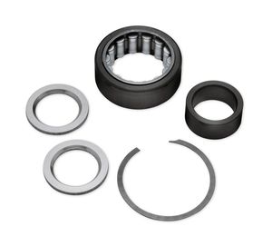 Harley-Davidson Accessories When high-performance engine modifications are made, the increased torque is transferred via the crankshaft to the drive system, putting a significantly higher load on the bearing. The Lefty Bearing is case-hardened on the inner and outer race to provide increased load capacity and enhanced durability in high-torque applications. The bearing is installed in the left side of the crankcase, and supports the output shaft to the primary drive system.