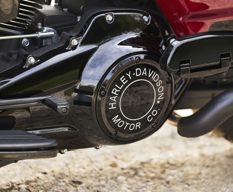 Harley-Davidson Accessories An aggressive twist on a classic style. The Harley-Davidson Motor Co. Collection personifies Harley style, featuring a rich gloss black surface trimmed with deep-cut, silver-filled lettering that surrounds a central groove. The clean design and luxurious finish are the perfect match for blacked-out engines. Includes black zinc hardware. Easy to install.