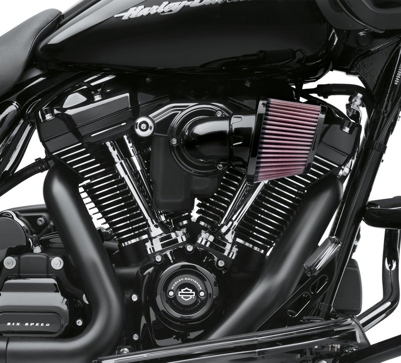 Harley-Davidson Accessories Lower Rocker Box Cover in gloss black. This engine cover is the perfect start in converting your powertrain to an elegant "tuxedo black" look. Gloss black, manufactured from Original Equipment components to ensure a perfect fit, and coated with temperature-resistant paint for a long-lasting finish. Critical surfaces are masked to provide a good gasket seal. Sold each (2 required). Complete the look with a matching Primary Cover, Cam Cover, and Transmission Side and Top Covers (sold separately).