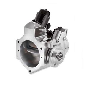 Harley-Davidson Accessories This massive 58mm bore Throttle Body is extruded, precision machined, and polished to provide all the air you'll need to dominate at the track. Designed for use with Screamin' Eagle Pro cylinder heads. Injectors mount to the Screamin' Eagle Manifold.