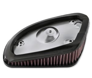 Harley-Davidson Accessories K&N High Flow Air Filter Element, Milwaukee-Eight