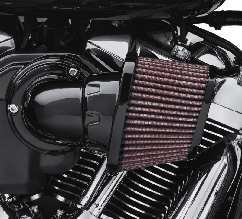 Harley-Davidson Accessories K&N Air Filter, Heavy Breather Milwaukee-Eight, Black