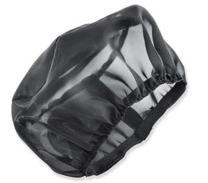 Harley-Davidson Accessories Protect your exposed-element air cleaner during inclement weather. This mesh cover stretches over the filter to repel moisture that could damage the filter and be drawn into the engine. The breathable cover does not significantly reduce air flow to the engine. For Round High-Flow Filter.