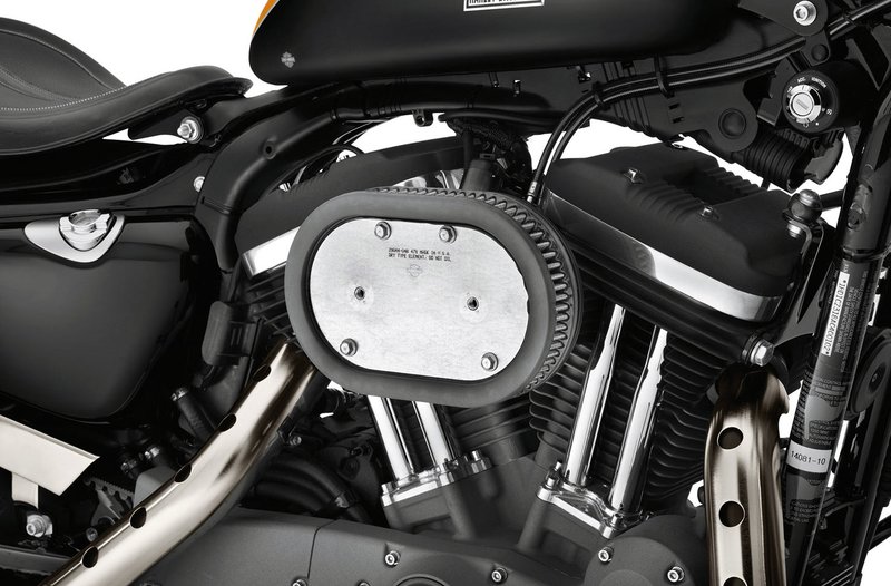 Harley-Davidson Accessories The XL Stage I Air Cleaner Kit provides increased airflow to boost the power of your fuel-injected Sportster model. The complete kit features a composite air cleaner back plate, air cleaner cover adapter, a high-flow washable synthetic media filter element that does not require oiling, and a breather system that routes gasses and excess oil directly into the intake. Kit also includes cover trim, and all mounting hardware. US Street legal when used with stock mufflers. ECM Recalibration is required for proper installation, and will allow engine to rev to 7000 RPM.