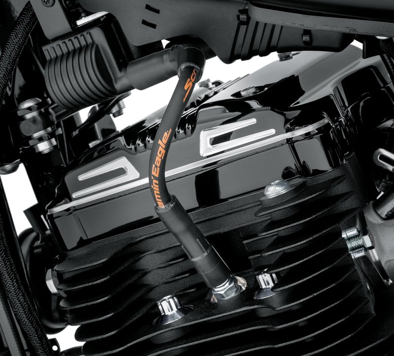 Harley-Davidson Accessories Fat 10mm plug wires add dimension and style to your ride. Screamin' Eagle boot design and suppression core wires ensure solid connection and maximum voltage transfer between coil and plugs. "Screamin' Eagle" logo printed along wire to add style. Black. Sold as a pair.