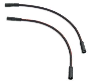 Harley-Davidson Accessories Fat 10mm plug wires add dimension and style to your ride. Screamin' Eagle boot design and suppression core wires ensure solid connection and maximum voltage transfer between coil and plugs. "Screamin' Eagle" logo printed along wire to add style. Sold as a pair.