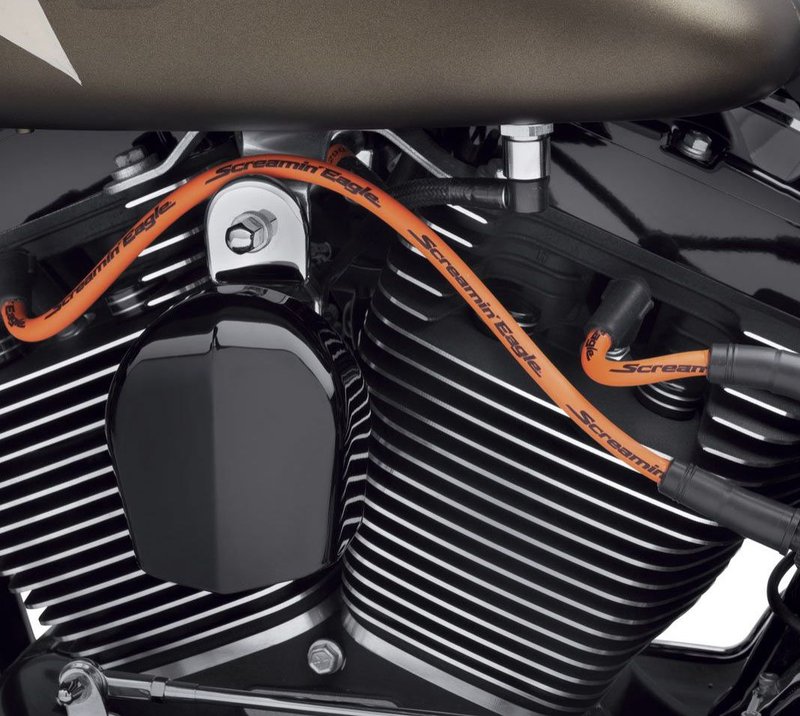Harley-Davidson Accessories Fat 10mm plug wires add dimension and style to your ride. Screamin' Eagle boot design and suppression core wires ensure a solid connection and maximum voltage transfer between coil and plugs. "Screamin' Eagle" logo printed along the wire to add style. Sold as a pair.