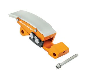 Harley-Davidson Accessories The Screamin' Eagle Manual Primary Chain Tension Adjuster is a real benefit in those aggressive racing situations where frequent drag racing starts and high rpm speed shifting are part of the riding experience. Ideal for bikes equipped with big displacement high performance (100hp+) engines that are regularly used for track-day drag racing. Permits manual selection of primary chain tension. A direct replacement for the Original Equipment automatic version. Anodized billet aluminum adjuster allows you to fine-tune the settings and lock the position when the freeplay is properly set. The manual adjustment locks the chain tension in place to prevent the chain from adjusting during severe shifting. Kit includes required mounting hardware.
