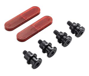 Harley-Davidson Accessories HoldFast Docking Hardware Kit, gloss black. The ideal choice for maximum versatility, this complete kit contains the docking hardware needed to install all HoldFast detachable accessory options. Even if you only fit a passenger backrest today, the kit lets you add more accessories as your touring needs change. Gloss black finish. Includes docking points for the H-D Detachables Sissy Bar, Solo Luggage Rack, Two-Up Luggage Rack, Solo Tour-Pak Rack or Two-Up Tour-Pak Rack. Fits Fat Boy FLFB/S and Breakout FXBR/S '18-later models.