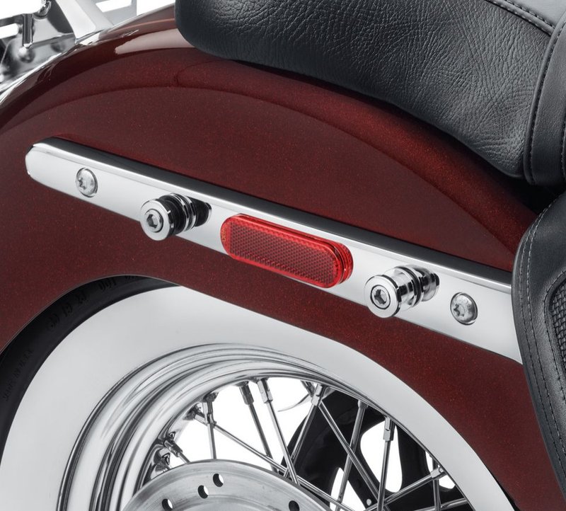 Harley-Davidson Accessories HoldFast Docking Hardware Kit, chrome. The ideal choice for maximum versatility, this complete kit contains the docking hardware needed to install all HoldFast detachable accessory options. Even if you only fit a passenger backrest today, the kit lets you add more accessories as your touring needs change. Chrome finish. Includes docking points for the H-D Detachables Sissy Bar, Solo Luggage Rack, Two-Up Luggage Rack, Solo Tour-Pak Rack or Two-Up Tour-Pak Rack. Fits Softail Deluxe FLDE, Heritage FLHC/S, Slim FLSL, Street Bob FXBB/S, Standard FXST, Fat Bob FXFB/S, Sport Glide FLSB and Low Rider FXLR/S/ST '18-later models.