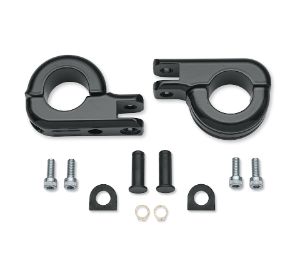 Harley-Davidson Accessories Engine Guard Footpeg Mounting Kit, Black