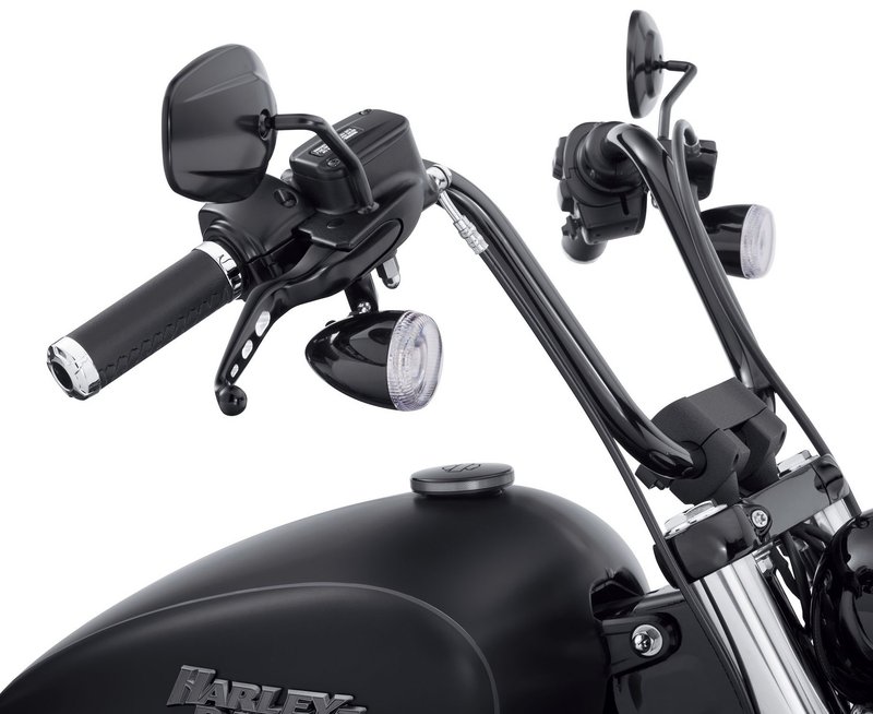 Harley-Davidson Accessories Mini-Ape Handlebar, Black