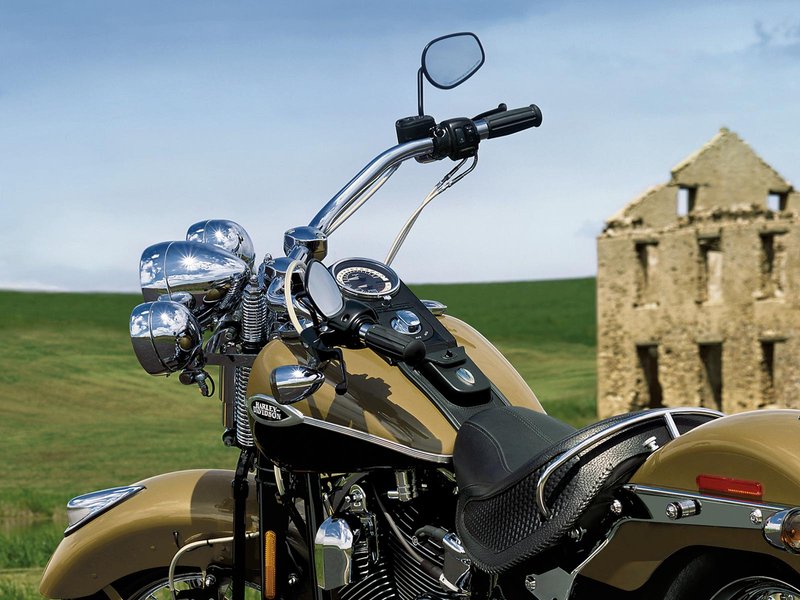 Harley-Davidson Accessories Polished Handlebar, FLSTS