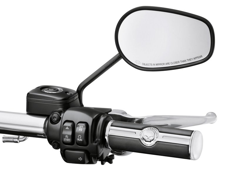 Harley-Davidson Accessories The Willie G Skull medium 1.5" chrome hand grips contrast the chrome sinister skull logo surrounded by "Harley-Davidson" script, with raised rubber pads that add positive grip and comfort for the long haul. Easy to install, these grips feature a glueless design that allows removal without damage. Medium 1.5" diameter. Complete this individual custom look of your bike with additional accessories from the Harley-Davidson Willie G Skull Collection.