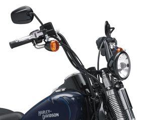 Harley-Davidson Accessories Handlebar, Gloss Black, 32.5"