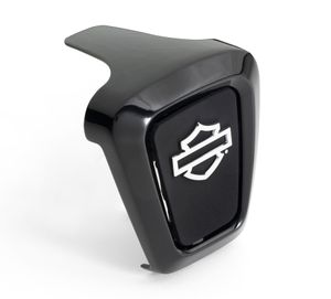 Harley-Davidson Accessories Coil Cover Bar & Shield in black. Add some edgy custom detail and express big attitude with contrasting style. Durable die-cast aluminium with a rich black finish.