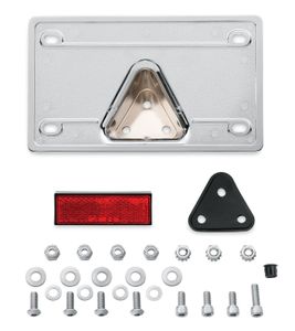 Harley-Davidson Accessories Layback Licence Plate Mount, Chrome