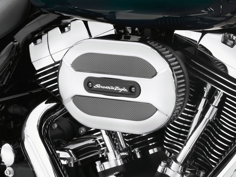 Harley-Davidson Accessories Screamin' Eagle Ventilator Elite Cover, Chrome
