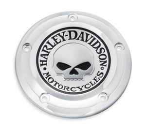 Harley-Davidson Accessories Willie G Skull Air Cleaner Trim, Chrome