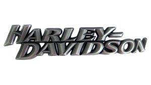 Harley-Davidson Accessories Harley-Davidson Tank Medallion, right. For Vivid Black, Black Denim, Black Ice Denim and Red Hot Sunglo tanks.