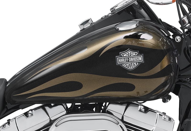 Harley-Davidson Accessories Tank Medallion, right, Bar & Shield.