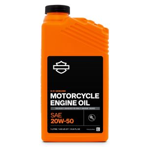 Harley-Davidson Accessories Harley-Davidson Genuine H-D 360 Motorcycle Oil is developed and tested for use in Harley-Davidson motorcycles. Its unique additive package helps prevent engine wear and helps keep your engine cooler, cleaner, and free of sludge, varnish and corrosion. Harley-Davidson air-cooled V-Twin motorcycles operate at higher temperatures than water-cooled engines, so a specific high-temperature additive package is necessary to protect the engine.
