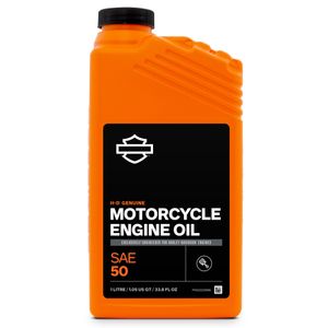 Harley-Davidson Accessories Harley-Davidson Genuine H-D 360 Motorcycle Oil is developed and tested for use in Harley-Davidson motorcycles. Its unique additive package helps prevent engine wear and helps keep your engine cooler, cleaner, and free of sludge, varnish and corrosion. 1 Litre. Replaces H-D 50W Oil 99816-50/EULT.