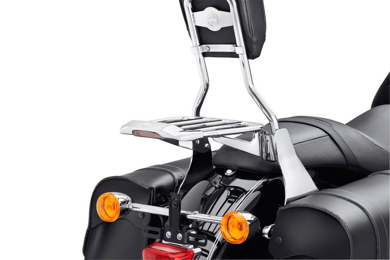 Harley-Davidson Accessories Air Foil Luggage Rack LED Light Kit, Smoke