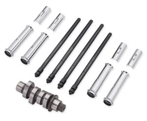 Harley-Davidson Accessories This kit was developed for the budget minded rider that wants to experience crisp throttle response and acceleration they can feel at slower speeds. The 5% increase in torque can be felt immediately off the line and continues to build by up to a 14% increase @ 4500 RPM - the ideal power band for passing slow moving vehicles. Delivers enhanced torque and horsepower in the low to mid RPM range. Produces passing power without a downshift or high revs. Minimally invasive, only requiring opening of the cam chest. Retains Original Equipment Factory Warranty. 50-State U.S. EPA compliant.