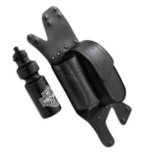 Harley-Davidson Accessories Saddlebag Guard Bag with Water Bottle Holder, Right