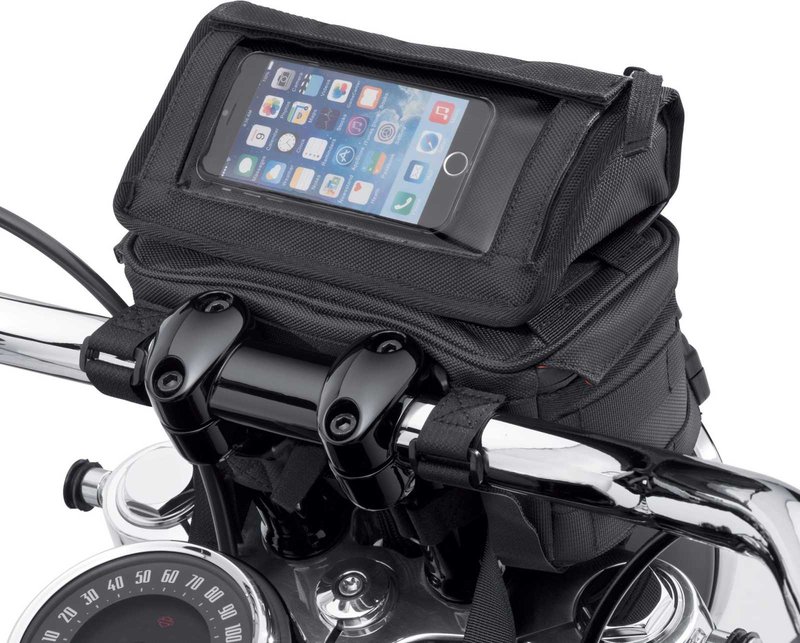 Harley-Davidson Accessories Overwatch Handlebar Bag, Large