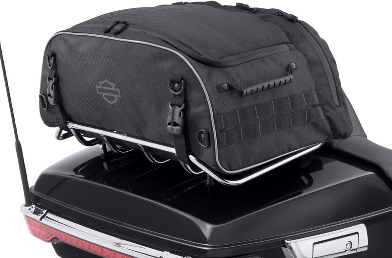 Harley-Davidson Accessories Onyx Premium Collapsible Rack Bag