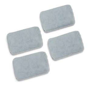 Harley-Davidson Accessories Achieve professional grooming results faster. The flat shape of this microfibre applicator block covers more surface area for faster application. For use with most wax, coating, sealant and maintenance products. The short-pile terry microfibre fabric picks up a minimum of the care product and applies it evenly and smoothly. The medium-firm sponge core gently conforms to the surface contours of the motorcycle. Internally stitched edges ensure that only the microfibre fabric comes into contact with the paint finish. The pad fits snugly in the palm of your hand, making it easy to hold and handle. Dimensions: 12.7 cm x 7.6 cm x 1.9 cm. Sold as a pack of 4 applicators.