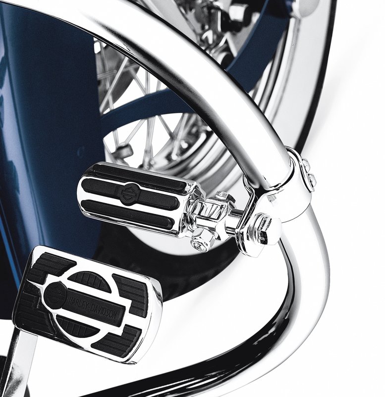 Harley-Davidson Accessories Engine Guard Footpeg Mount Hardware Kit, Chrome