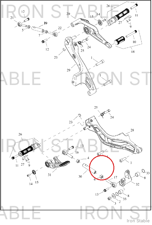 Harley-Davidson Nut, Hex, Lh Thd