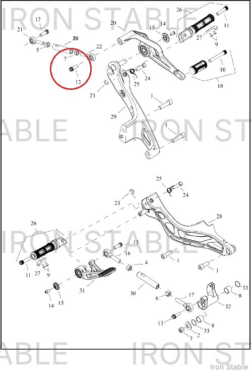Harley-Davidson Nut, Hex, Lh Thd