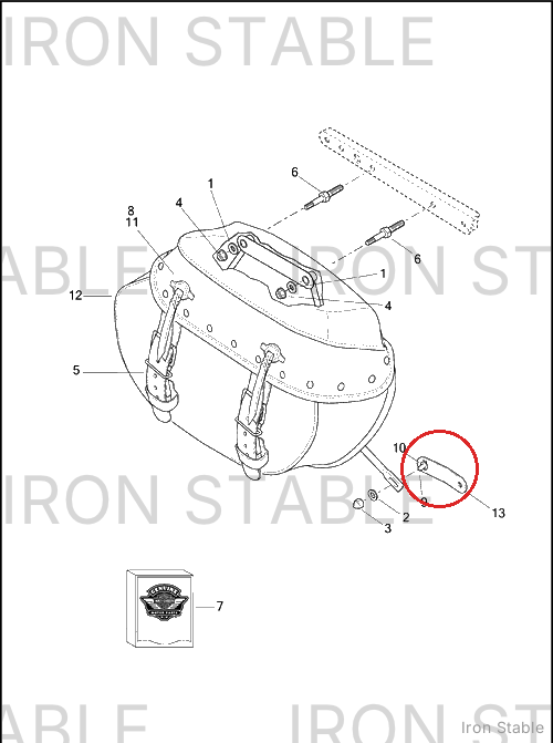 Harley-Davidson Bolt, Carriage