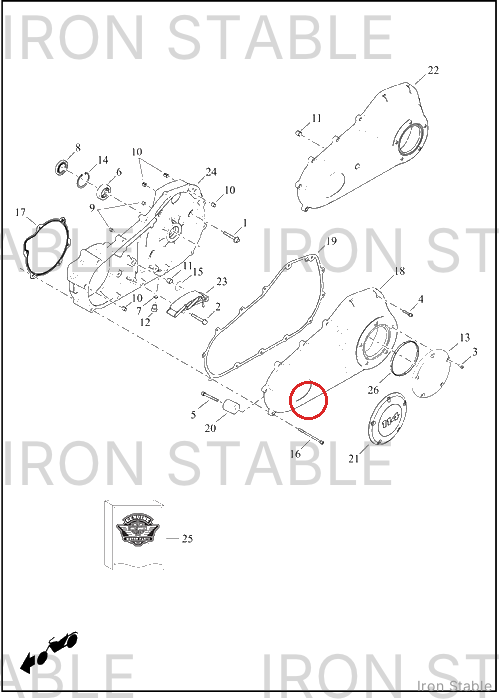 Harley-Davidson Screw, Shcs, Sems