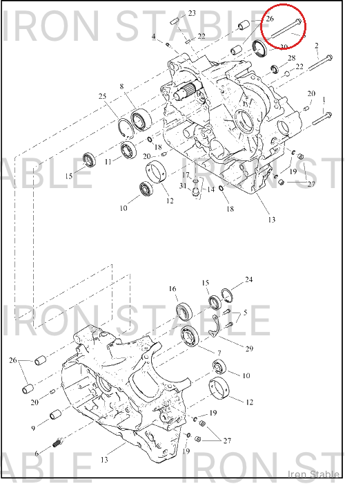 Harley-Davidson Screw, Flange, Hex, M8 X 105