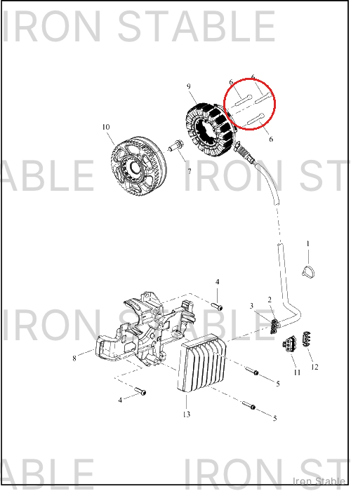 Harley-Davidson Screw, Flange, Hex, M6 X 45