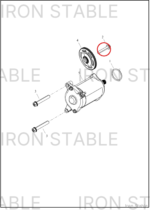 Harley-Davidson Screw, M10x60