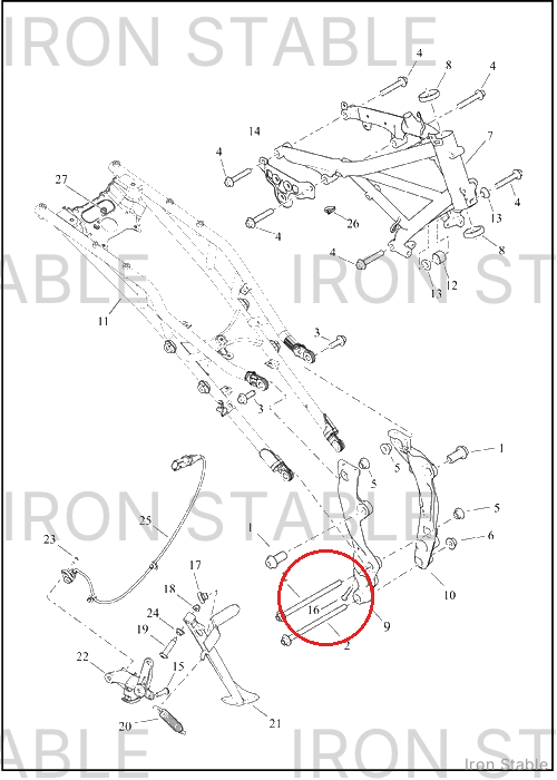 Harley-Davidson Screw, Bhcs, M8x1.25-45