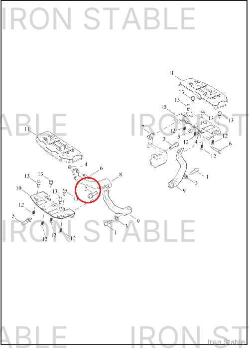 Harley-Davidson Screw, Shoulder, 1/4-20