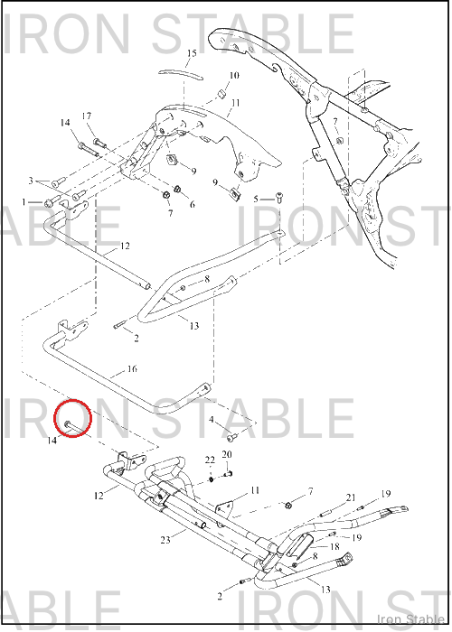 Harley-Davidson Screw, Btn Hd, Six Lobe