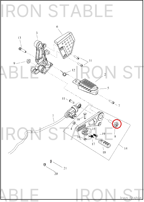 Harley-Davidson Screw, Shf, Rdr, Decorative