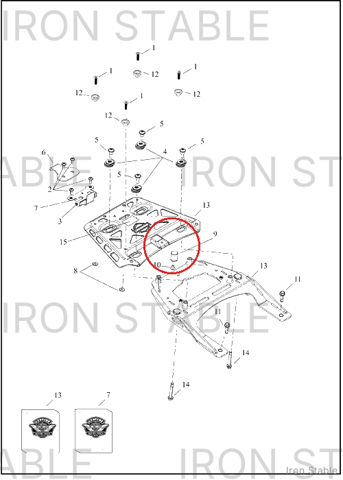 Harley-Davidson Screw, Bhcs, Flange, M6x1.0-10