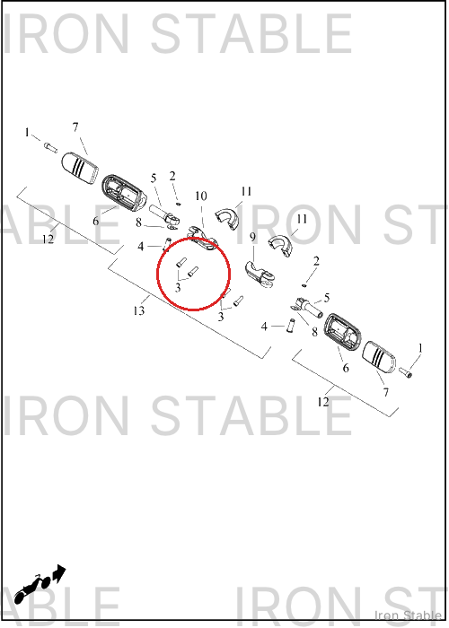 Harley-Davidson Screw, Socket Head .250-20unc X