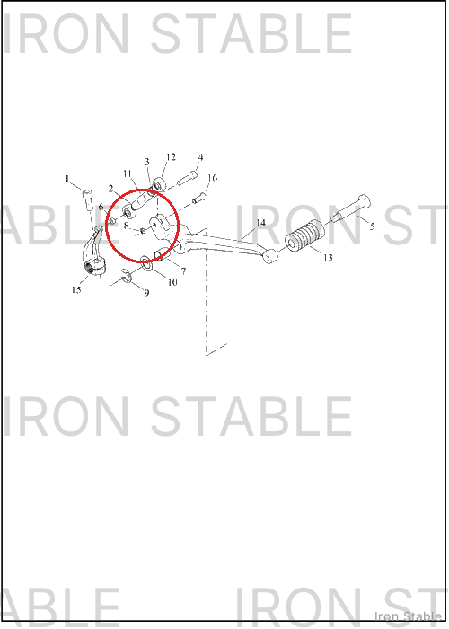Harley-Davidson Washer, Spacer M6x6