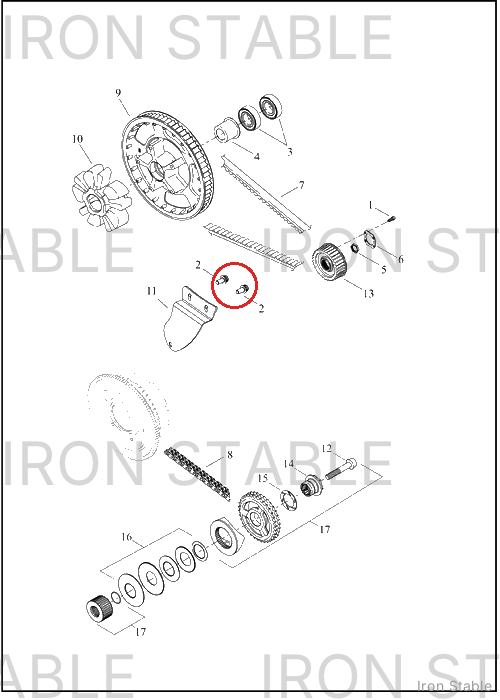 Harley-Davidson Screw, Cust, Fender Mt