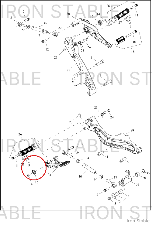 Harley-Davidson Spacer, Cap, Mid